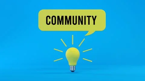 Community Stock Illustration