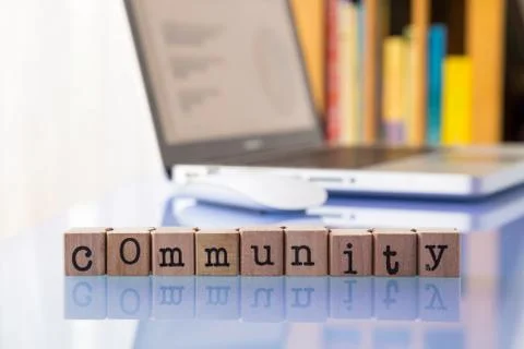 Community internet networks Stock Photos