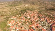 Community Landscape Aerial Historic Drone Travel Portugal City Building Europe Stock Footage
