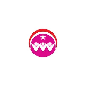 Community Logo Template vector symbol Stock Illustration