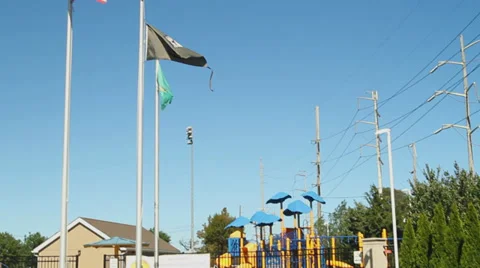 Community park (2 of 2) Stock-Footage 32451196