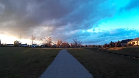 Community Park Stock Footage 56775994