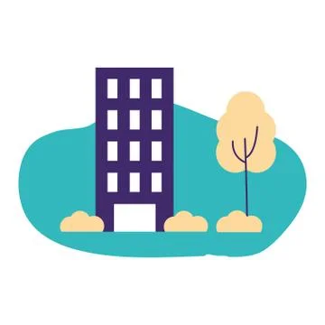 Community people activity Stock Illustration
