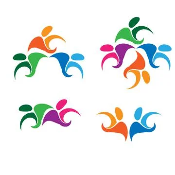Community people concept Stock Illustration