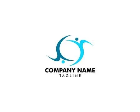 Community People vector logo design elements Stock Illustration