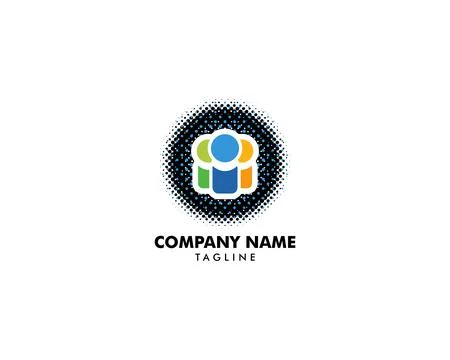 Community People Vector Logo Design Elements Illustration