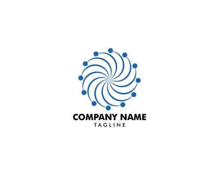 Community People Vector Logo Design Elements Stock Illustration