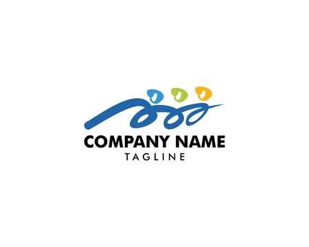 Community People Vector Logo Design Elements Stock Illustration