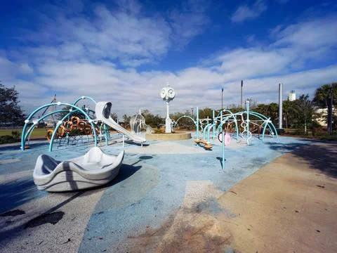Community Playground Stock Photos