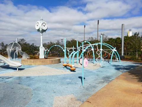 Community Playground Stock Photos