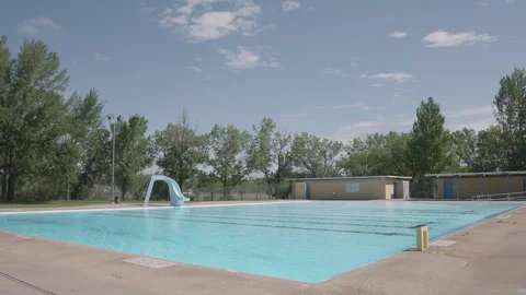 Community Pool Stock Footage 265504634