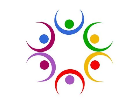 Community Team Avatar Icon Vector Design Stock Illustration