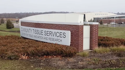 Community tissue services from hill Stockbeeldmateriaal 121421427