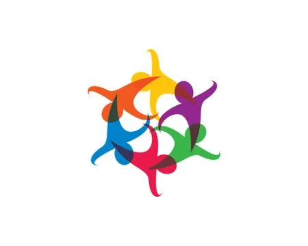 Community vector icon illustration design Stock Illustration