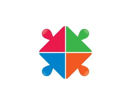 Community vector icon illustration design Stock Illustration