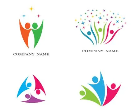 Community vector icon illustration design Stock Illustration