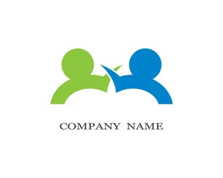 Community vector icon illustration design Stock Illustration