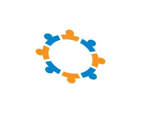 Community vector icon illustration design Stock Illustration