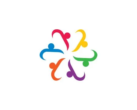 Community vector icon illustration design Stock Illustration