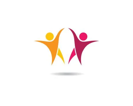 Community vector icon illustration design Stock Illustration