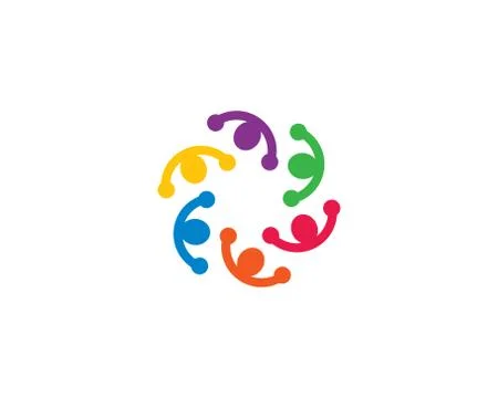 Community vector icon illustration design Stock Illustration