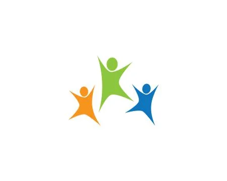 Community vector icon illustration Stock Illustration