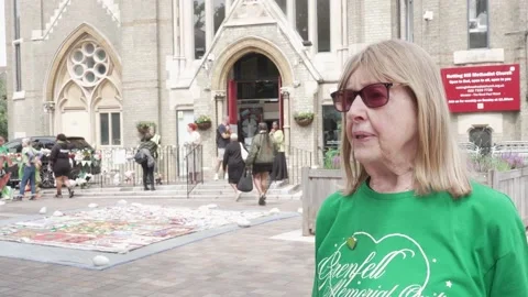 Community will ‘never get over’ Grenfell Tower fire, local resident says on 9th Stock Footage 336916797