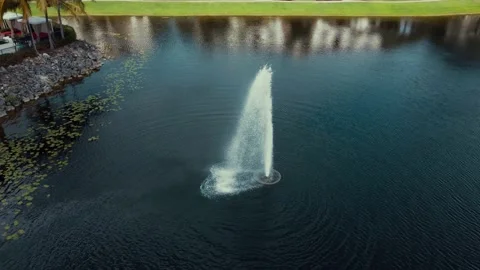 A Community's Lake Stock Footage 171482679