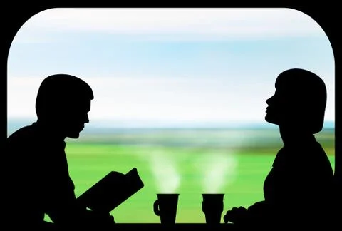 Commute Stock-Illustration