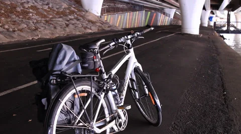Commuter Bicycle Stock Footage 39886670