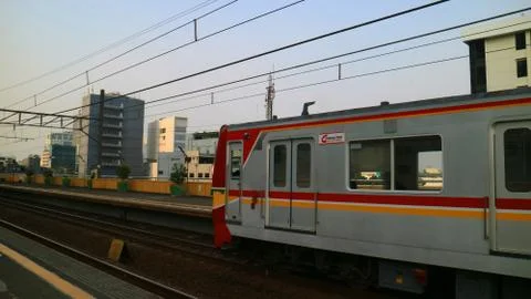 Commuter Line Train Stock Photos