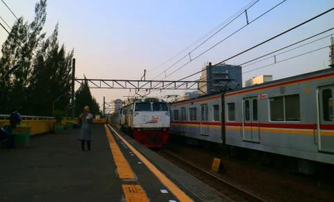 Commuter Line Train Stock Photos