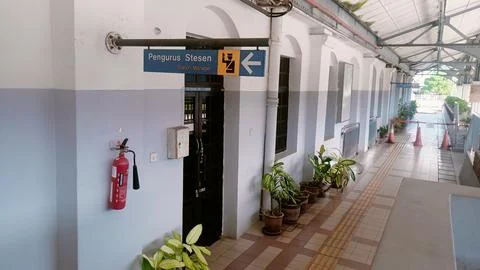 Commuter Station Foto stock