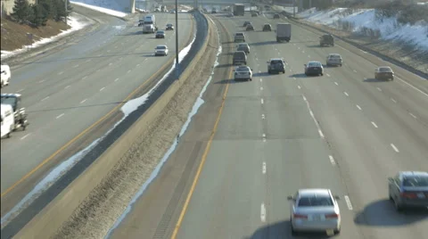 Commuter Traffic Timelpase 動画素材 40799548