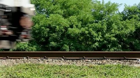 Commuter train Video stock 12089356