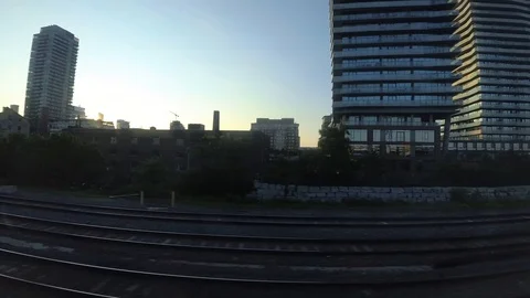 Commuter Train Stock Footage 118981489