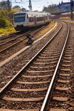 Commuter train Stock Photos