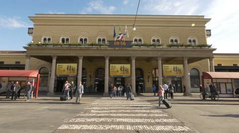 Commuters in  Bologna Stock-Footage 62799555
