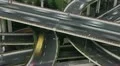 Commuters Commuting People Commute Busy Highway Asian Road Intersection Shanghai HD Footage