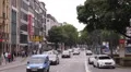 Commuters Commuting Rush Hour Munich City Center Intersection Cars Traffic Jam HD Footage