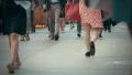 Commuters in Financial District NYC 4k or 4k+ Resolution