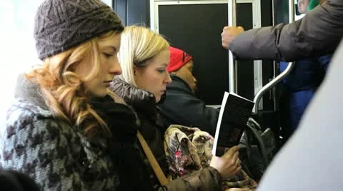 Commuters 스톡 동영상 10722669