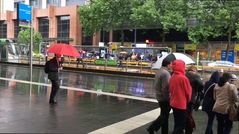 Commuters Stock Footage 119452886