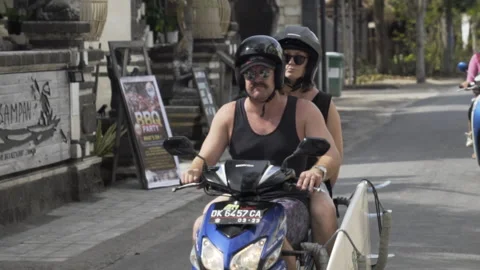 Commuters in Indonesia 库存影片 149517251