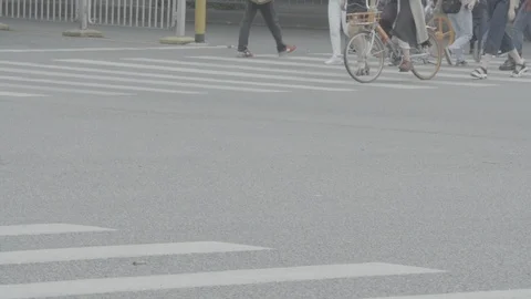 Commuters in Shenzhen, China Stock Footage 98620973