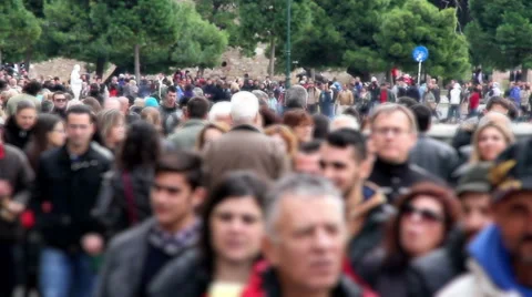Commuters Walking in the city - No 3 Stock Footage 43089997