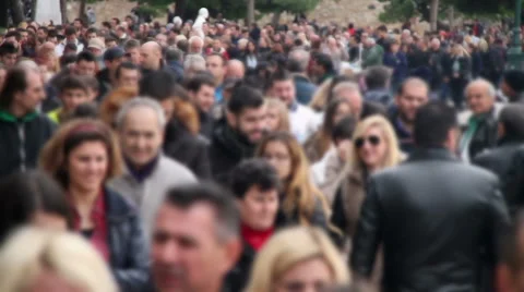 Commuters Walking in the city - No4 Stock Footage 43090083