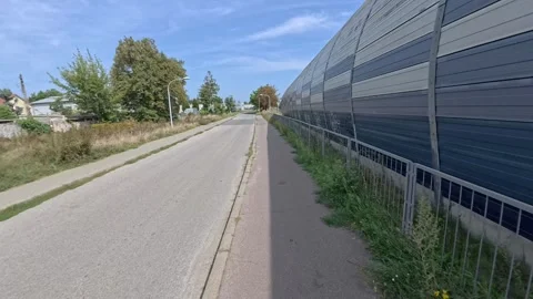 Commuting on a bike in Warsaw. Stock Footage 301474376