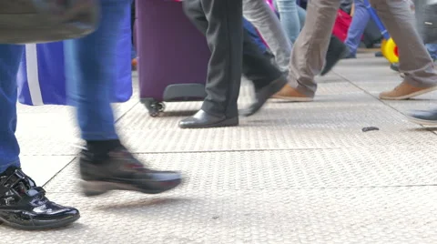 Commuting During Rush Hour Stock Footage 62709627