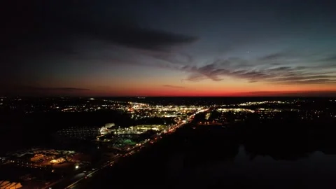 Commuting at Twilight 動画素材 194513534